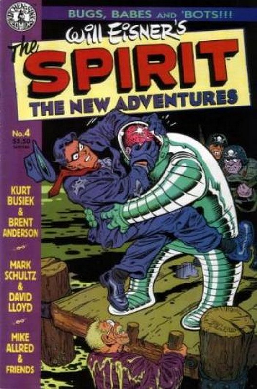 Cover of Spirit: The New Adventures (Vol 1) #4. One of 250,000 Vintage American Comics on sale from Krypton!