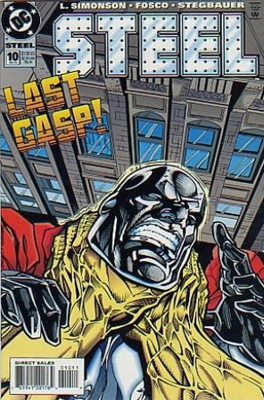 Cover of Steel (Vol 2) #10. One of 250,000 Vintage American Comics on sale from Krypton!