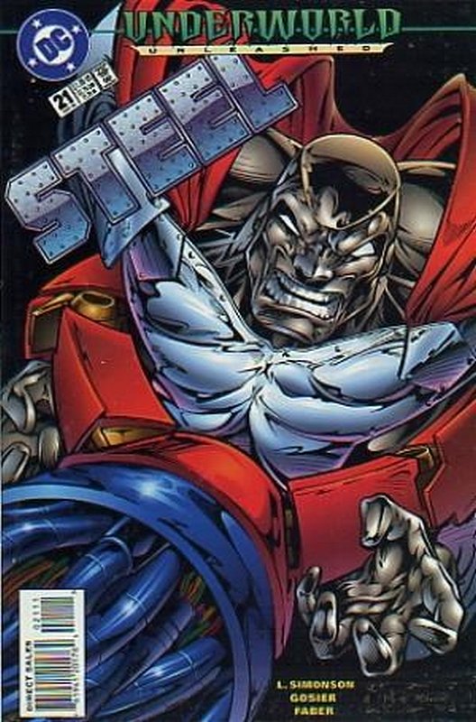 Cover of Steel (Vol 2) #21. One of 250,000 Vintage American Comics on sale from Krypton!