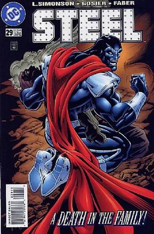 Cover of Steel (Vol 2) #29. One of 250,000 Vintage American Comics on sale from Krypton!
