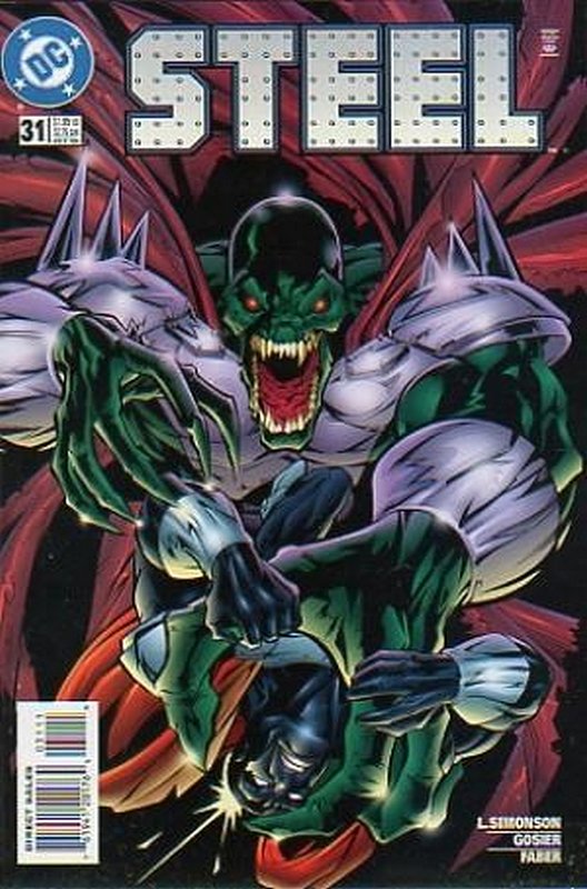 Cover of Steel (Vol 2) #31. One of 250,000 Vintage American Comics on sale from Krypton!
