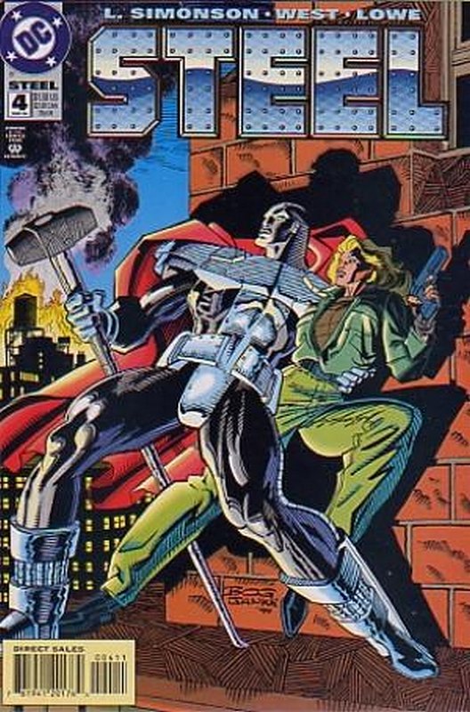 Cover of Steel (Vol 2) #4. One of 250,000 Vintage American Comics on sale from Krypton!