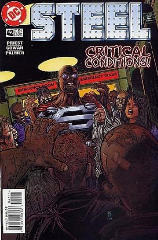 Cover of Steel (Vol 2) #42. One of 250,000 Vintage American Comics on sale from Krypton!