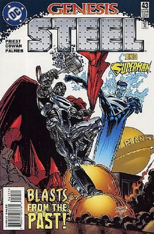 Cover of Steel (Vol 2) #43. One of 250,000 Vintage American Comics on sale from Krypton!