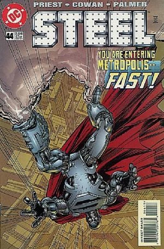 Cover of Steel (Vol 2) #44. One of 250,000 Vintage American Comics on sale from Krypton!