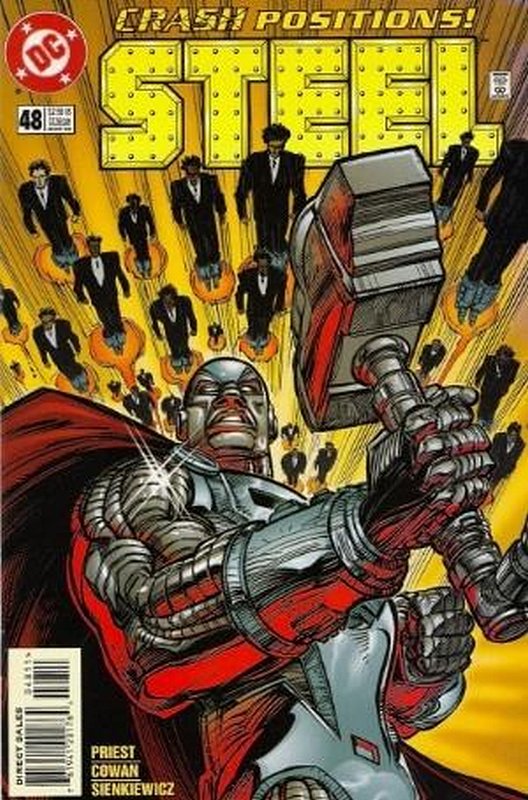 Cover of Steel (Vol 2) #48. One of 250,000 Vintage American Comics on sale from Krypton!