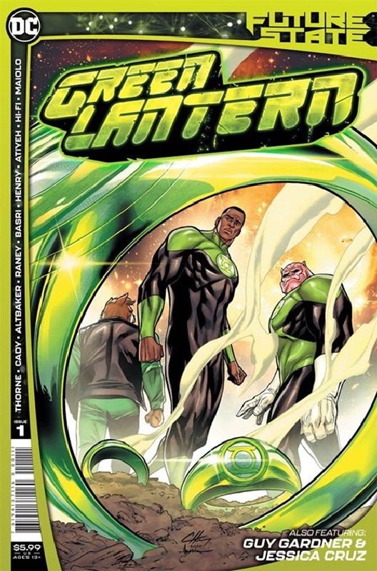 Cover of Future State: Green Lantern (Vol 1) #1. One of 250,000 Vintage American Comics on sale from Krypton!