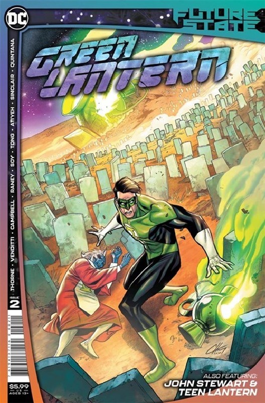 Cover of Future State: Green Lantern (Vol 1) #2. One of 250,000 Vintage American Comics on sale from Krypton!