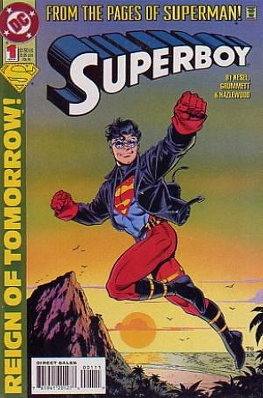 Cover of Superboy (Vol 3) #1. One of 250,000 Vintage American Comics on sale from Krypton!