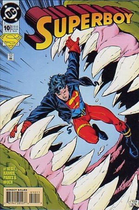 Cover of Superboy (Vol 3) #10. One of 250,000 Vintage American Comics on sale from Krypton!