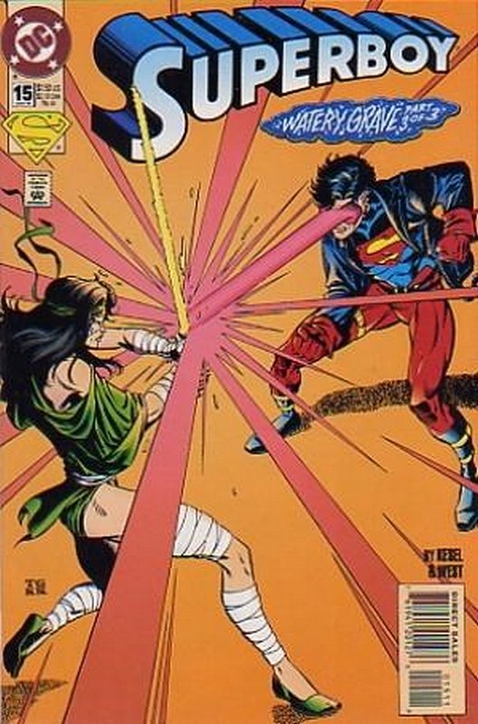 Cover of Superboy (Vol 3) #15. One of 250,000 Vintage American Comics on sale from Krypton!