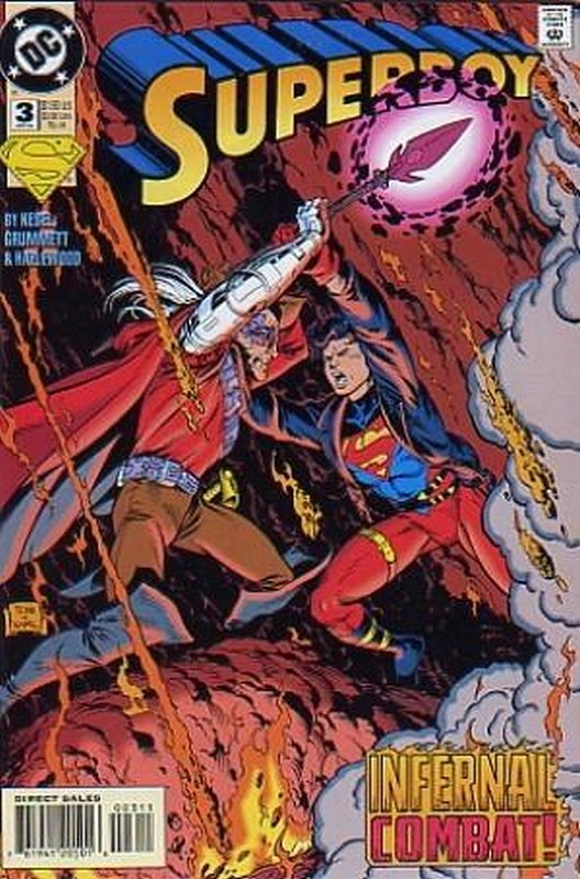 Cover of Superboy (Vol 3) #3. One of 250,000 Vintage American Comics on sale from Krypton!