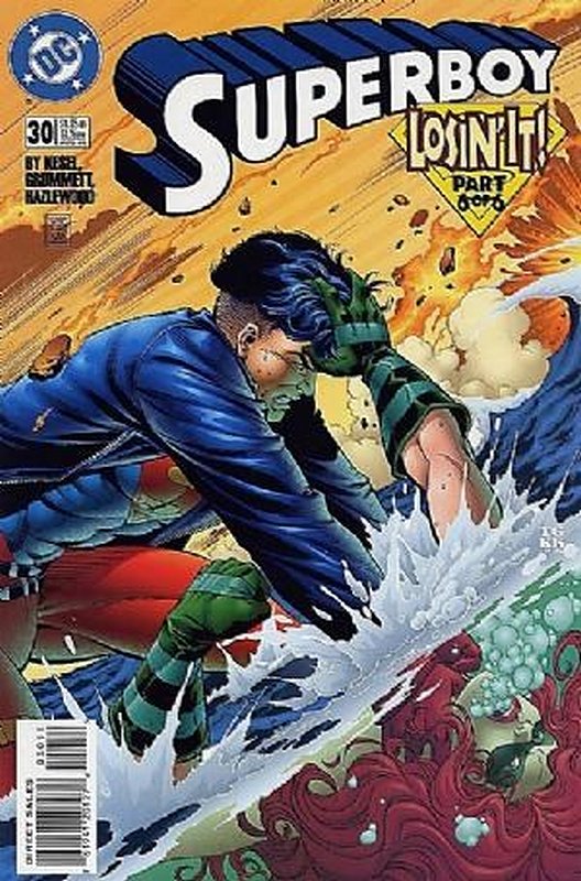 Cover of Superboy (Vol 3) #30. One of 250,000 Vintage American Comics on sale from Krypton!