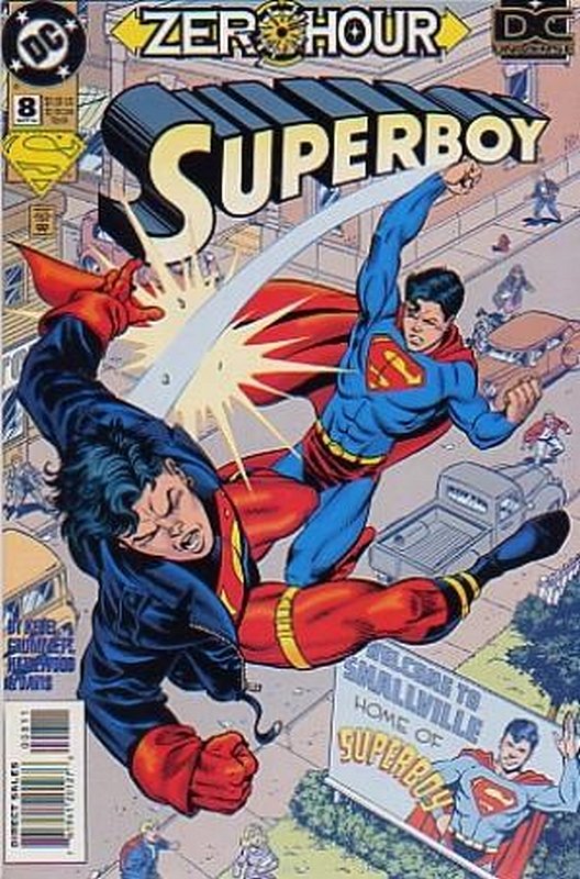 Cover of Superboy (Vol 3) #8. One of 250,000 Vintage American Comics on sale from Krypton!