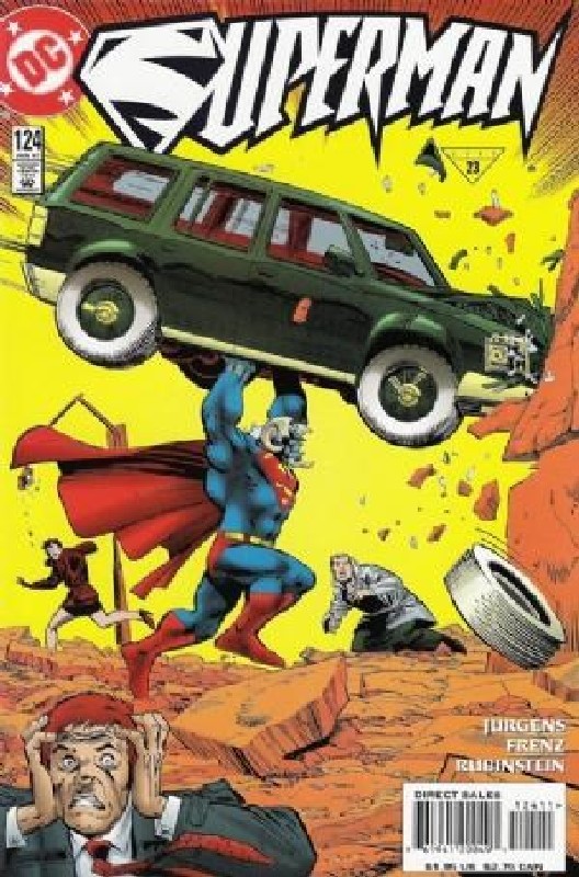 Cover of Superman (Vol 2) #124. One of 250,000 Vintage American Comics on sale from Krypton!