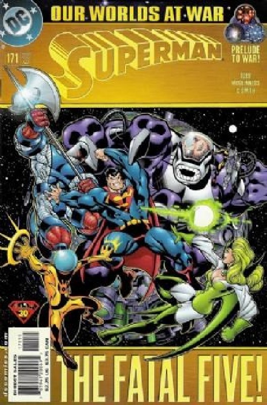 Cover of Superman (Vol 2) #171. One of 250,000 Vintage American Comics on sale from Krypton!