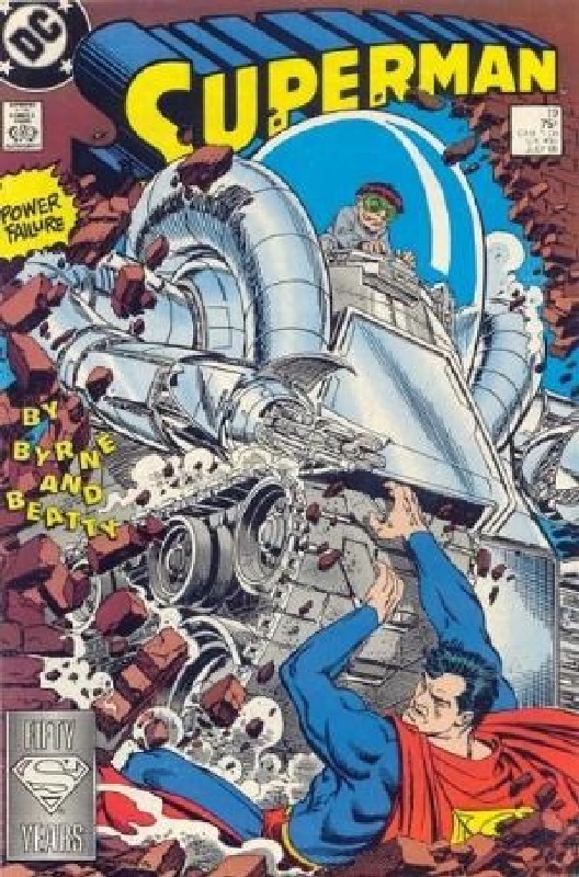 Cover of Superman (Vol 2) #19. One of 250,000 Vintage American Comics on sale from Krypton!