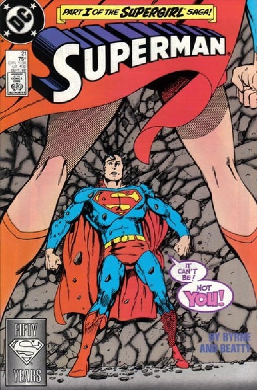 Cover of Superman (Vol 2) #21. One of 250,000 Vintage American Comics on sale from Krypton!