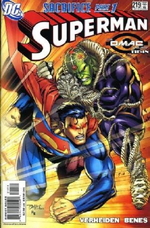 Cover of Superman (Vol 2) #219. One of 250,000 Vintage American Comics on sale from Krypton!