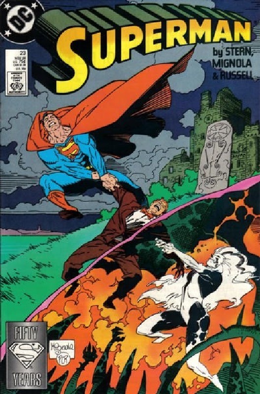 Cover of Superman (Vol 2) #23. One of 250,000 Vintage American Comics on sale from Krypton!