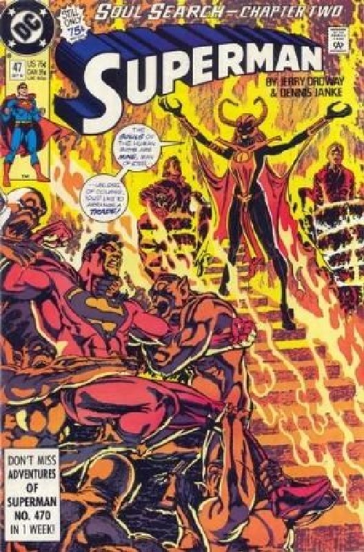 Cover of Superman (Vol 2) #47. One of 250,000 Vintage American Comics on sale from Krypton!