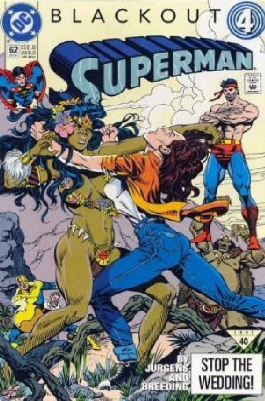 Cover of Superman (Vol 2) #62. One of 250,000 Vintage American Comics on sale from Krypton!