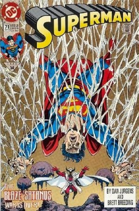 Cover of Superman (Vol 2) #71. One of 250,000 Vintage American Comics on sale from Krypton!