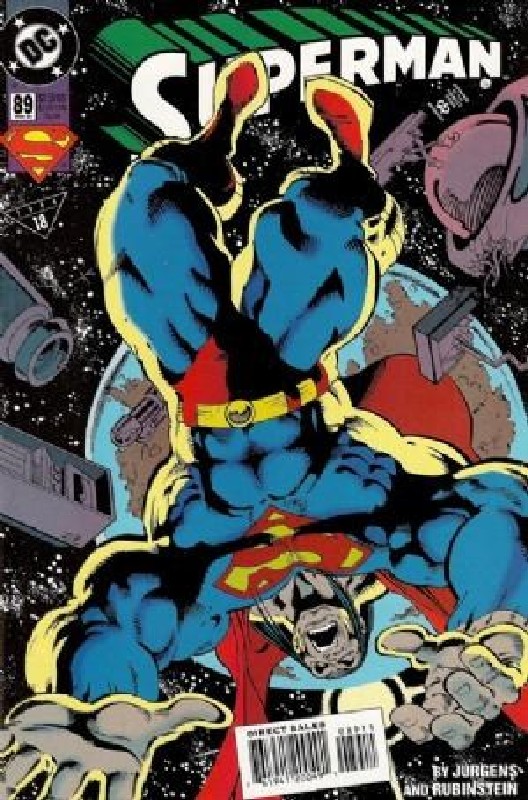 Cover of Superman (Vol 2) #89. One of 250,000 Vintage American Comics on sale from Krypton!