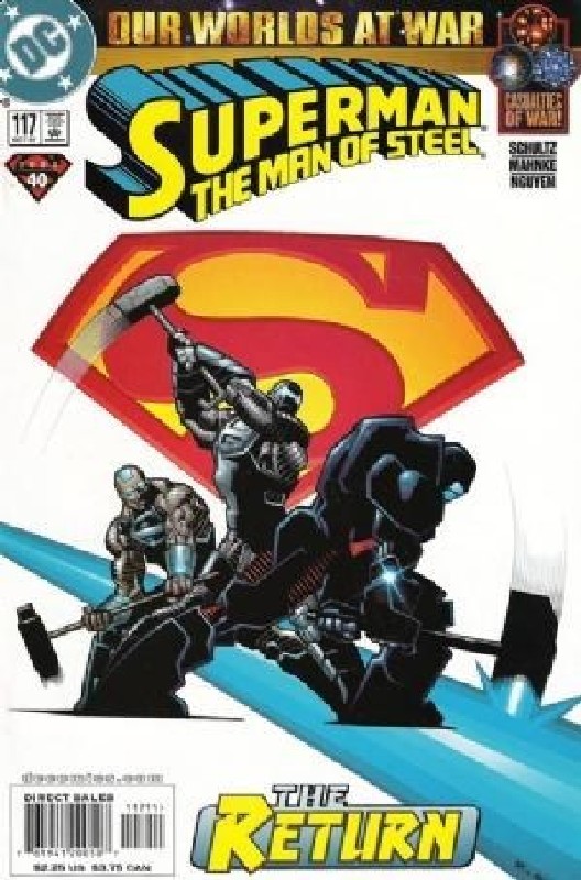Cover of Superman: Man of Steel (Vol 1) #117. One of 250,000 Vintage American Comics on sale from Krypton!