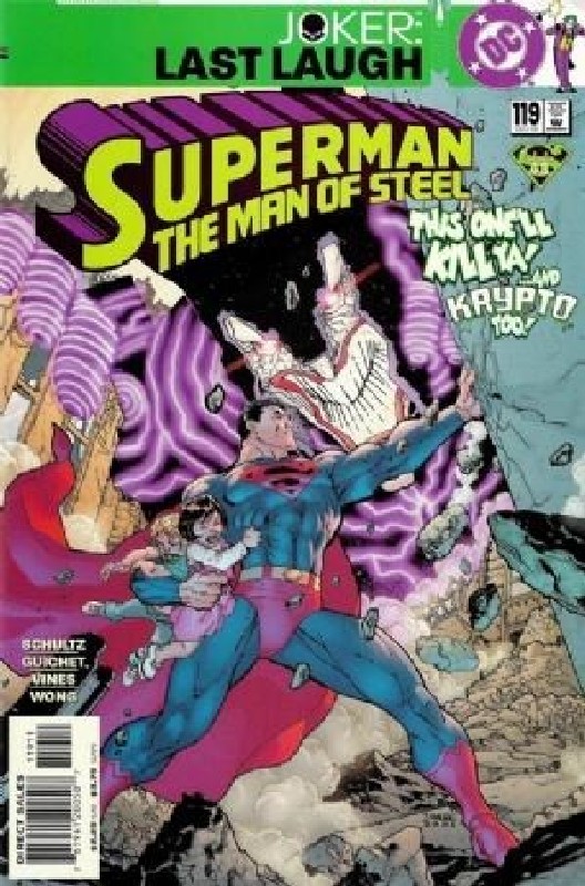 Cover of Superman: Man of Steel (Vol 1) #119. One of 250,000 Vintage American Comics on sale from Krypton!
