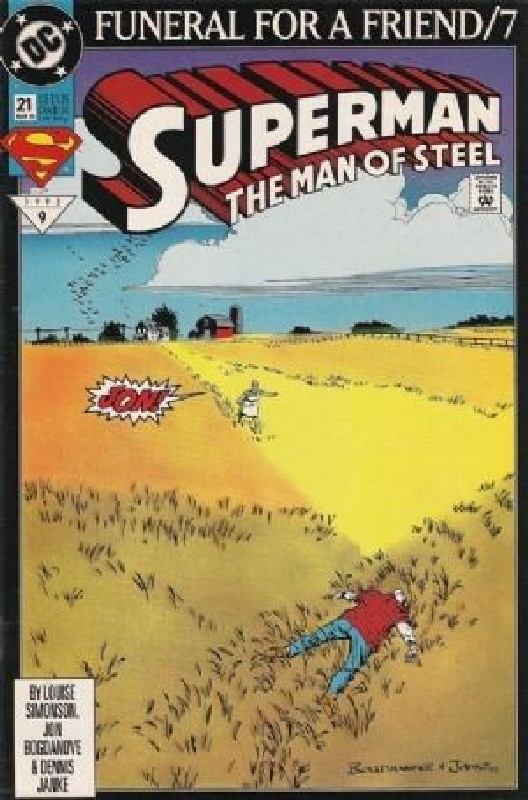 Cover of Superman: Man of Steel (Vol 1) #21. One of 250,000 Vintage American Comics on sale from Krypton!