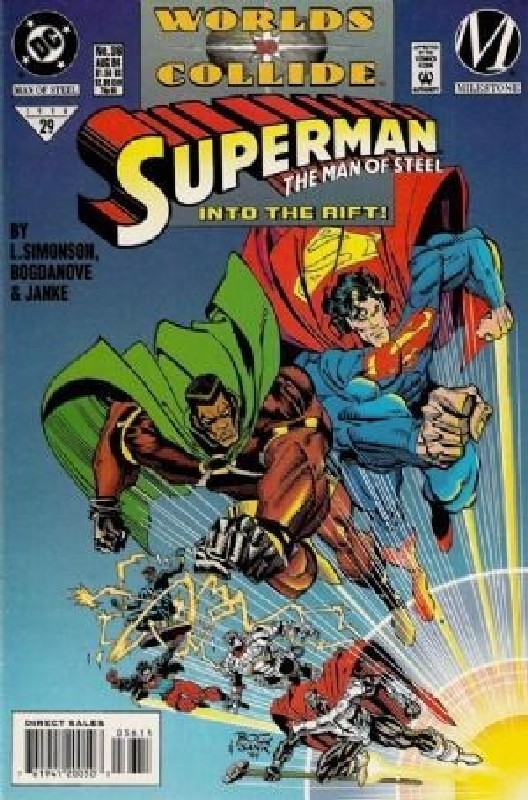 Cover of Superman: Man of Steel (Vol 1) #36. One of 250,000 Vintage American Comics on sale from Krypton!