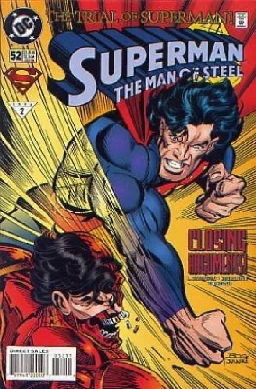 Cover of Superman: Man of Steel (Vol 1) #52. One of 250,000 Vintage American Comics on sale from Krypton!