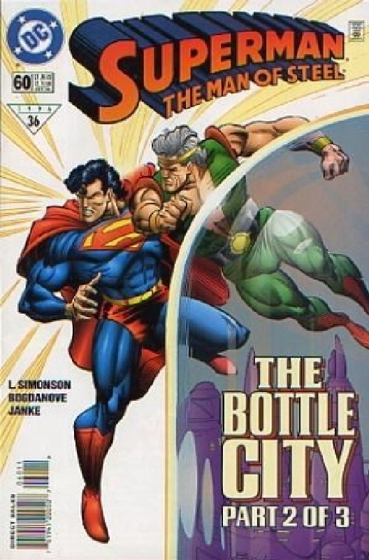 Cover of Superman: Man of Steel (Vol 1) #60. One of 250,000 Vintage American Comics on sale from Krypton!