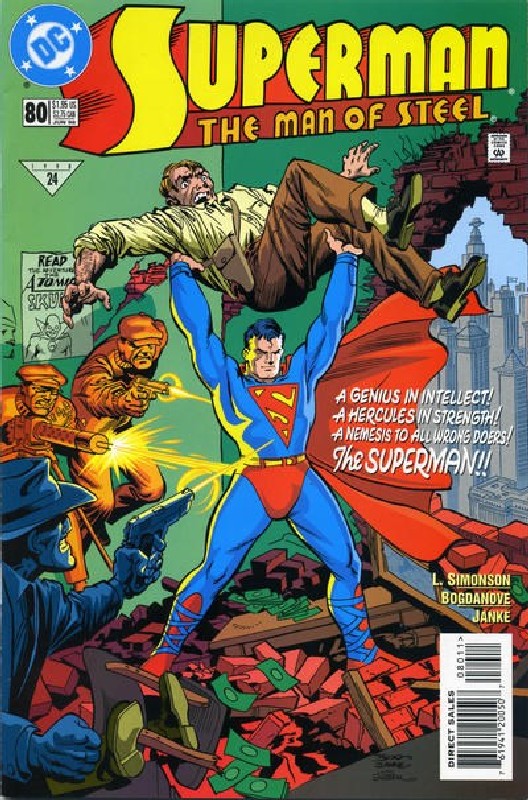 Cover of Superman: Man of Steel (Vol 1) #80. One of 250,000 Vintage American Comics on sale from Krypton!