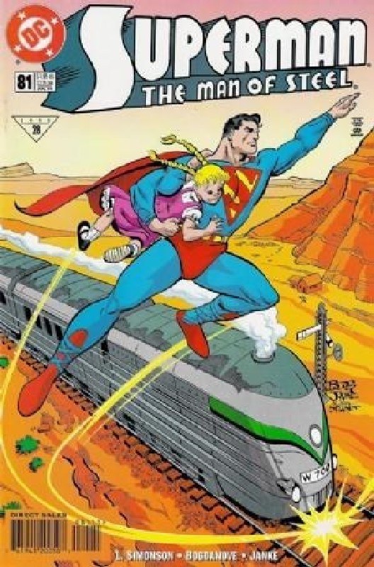 Cover of Superman: Man of Steel (Vol 1) #81. One of 250,000 Vintage American Comics on sale from Krypton!