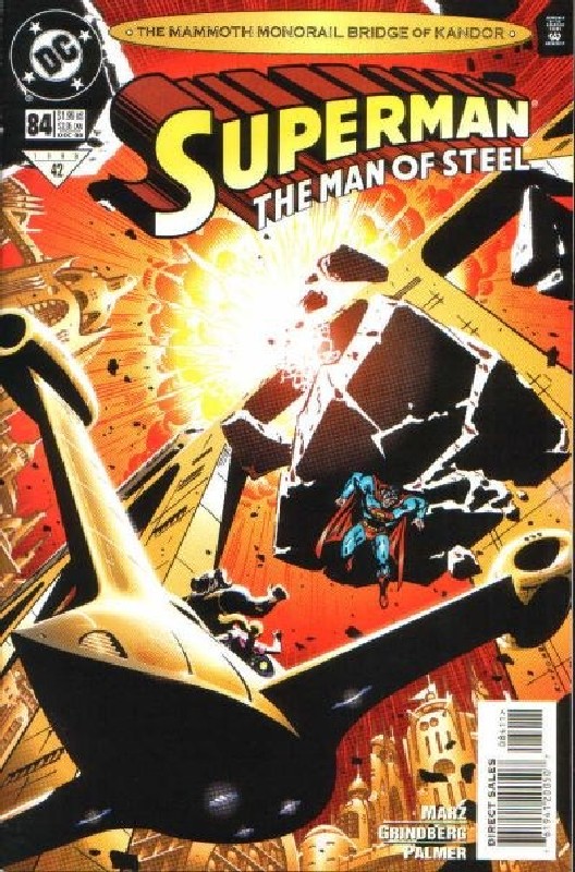 Cover of Superman: Man of Steel (Vol 1) #84. One of 250,000 Vintage American Comics on sale from Krypton!