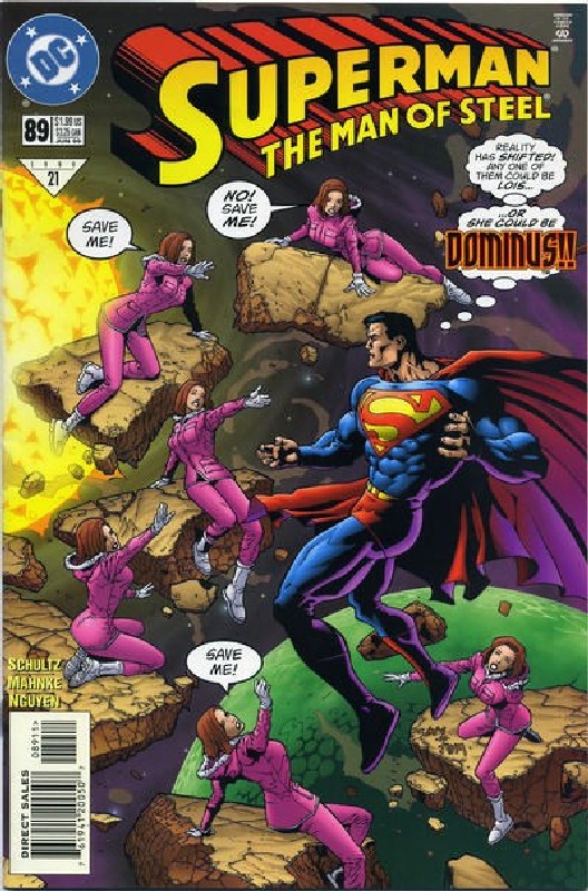 Cover of Superman: Man of Steel (Vol 1) #89. One of 250,000 Vintage American Comics on sale from Krypton!