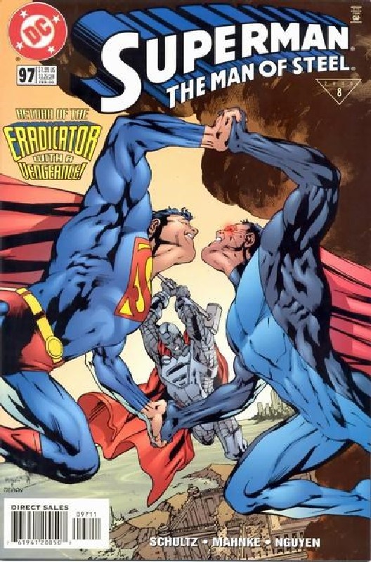 Cover of Superman: Man of Steel (Vol 1) #97. One of 250,000 Vintage American Comics on sale from Krypton!