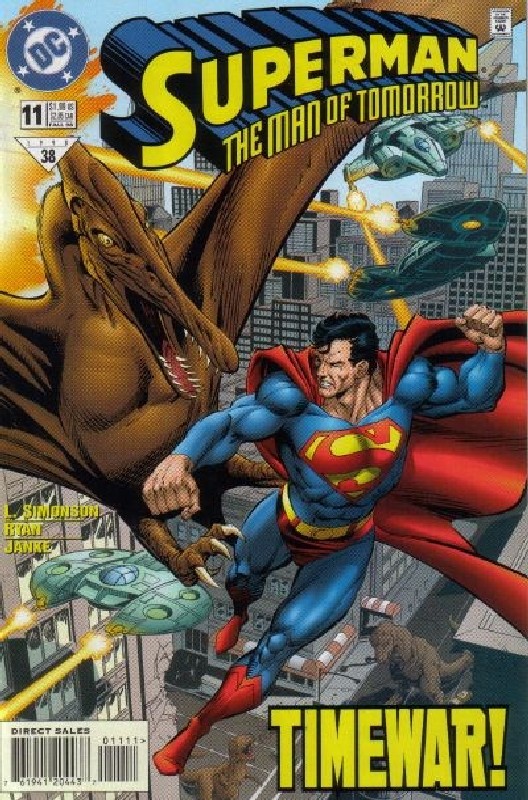 Cover of Superman: Man of Tomorrow (Vol 1) #11. One of 250,000 Vintage American Comics on sale from Krypton!