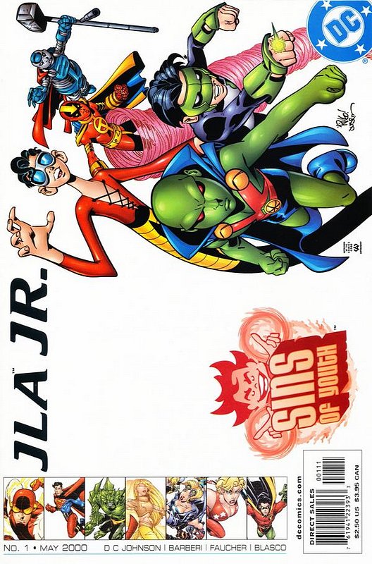Cover of Sins of Youth: JLA Jr (2000 One Shot) #1. One of 250,000 Vintage American Comics on sale from Krypton!