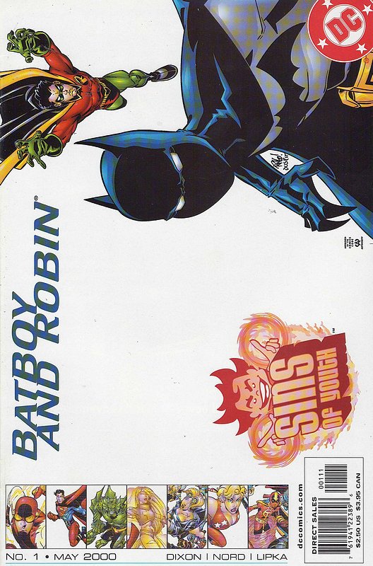 Cover of Sins of Youth: Batboy & Robin #1. One of 250,000 Vintage American Comics on sale from Krypton!