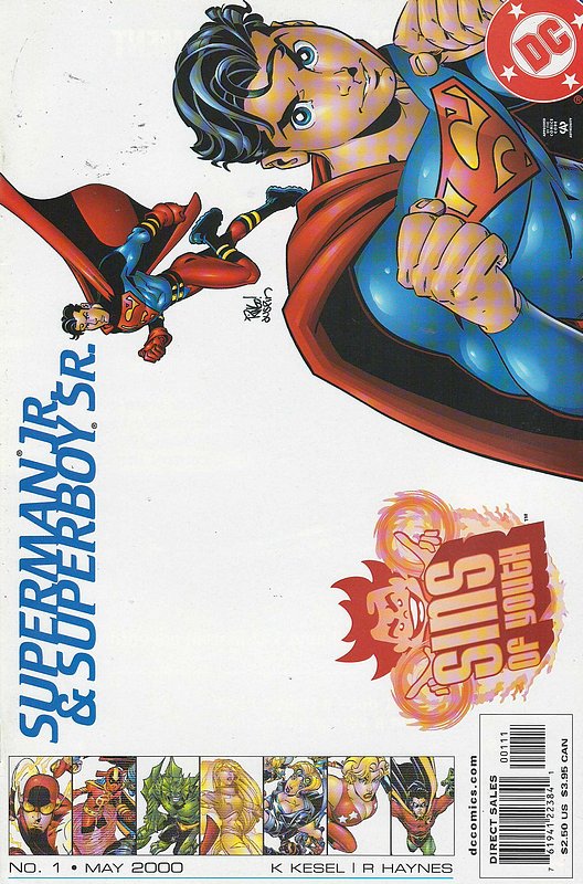 Cover of Sins of Youth: Superman Jr Superboy Sr #1. One of 250,000 Vintage American Comics on sale from Krypton!