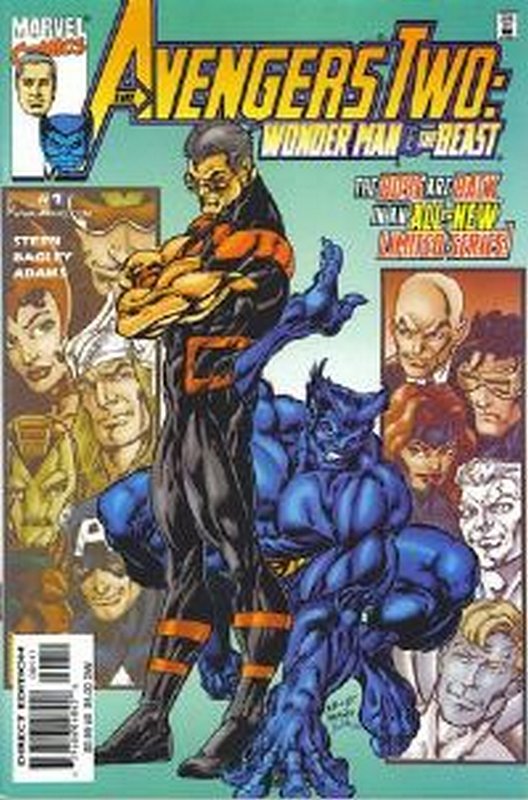 Cover of Avengers 2: Wonderman & Beast (2000 Ltd) #1. One of 250,000 Vintage American Comics on sale from Krypton!