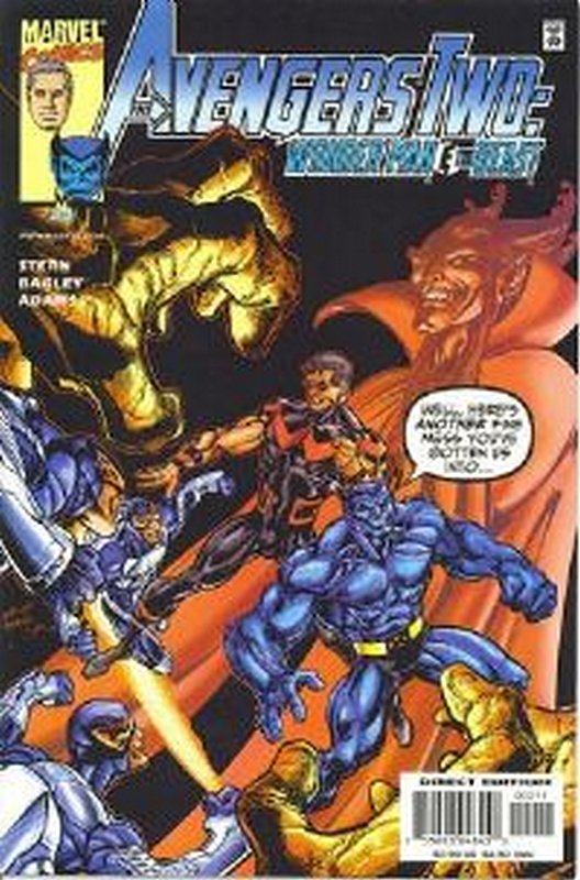 Cover of Avengers 2: Wonderman & Beast (2000 Ltd) #2. One of 250,000 Vintage American Comics on sale from Krypton!