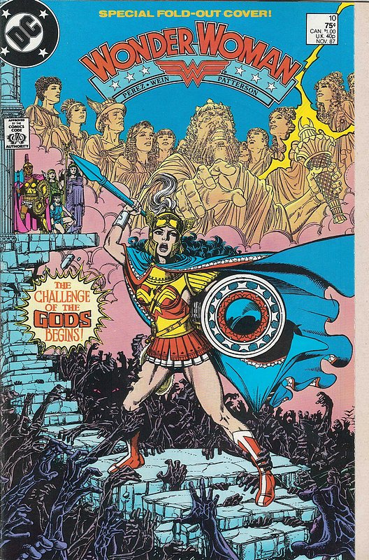 Cover of Wonder Woman (Vol 2) #10. One of 250,000 Vintage American Comics on sale from Krypton!