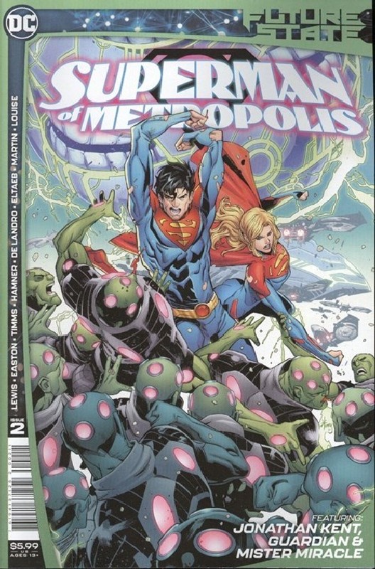 Cover of Future State: Superman of Metropolis (Vol 1) #2. One of 250,000 Vintage American Comics on sale from Krypton!
