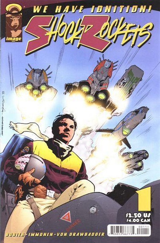 Cover of Shock Rockets (Vol 1) #1. One of 250,000 Vintage American Comics on sale from Krypton!