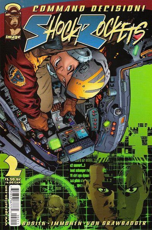 Cover of Shock Rockets (Vol 1) #2. One of 250,000 Vintage American Comics on sale from Krypton!