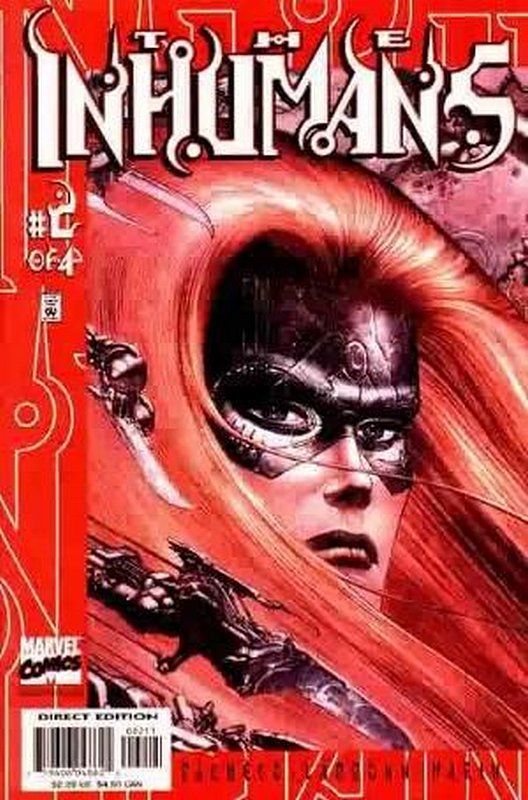 Cover of Inhumans (2000 Ltd) #2. One of 250,000 Vintage American Comics on sale from Krypton!